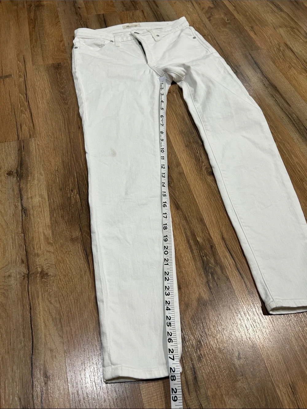Madewell Women’s White High-Rise Skinny Jeans Sz .28